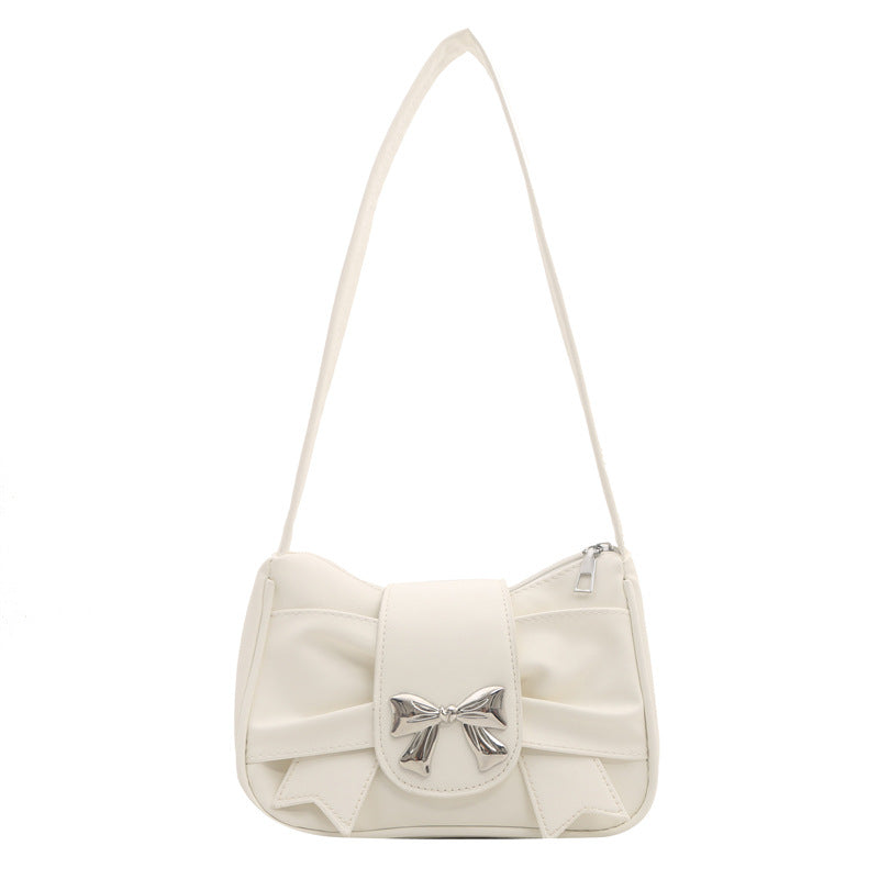 Elegant Bow Accent Shoulder Bag Kalsten