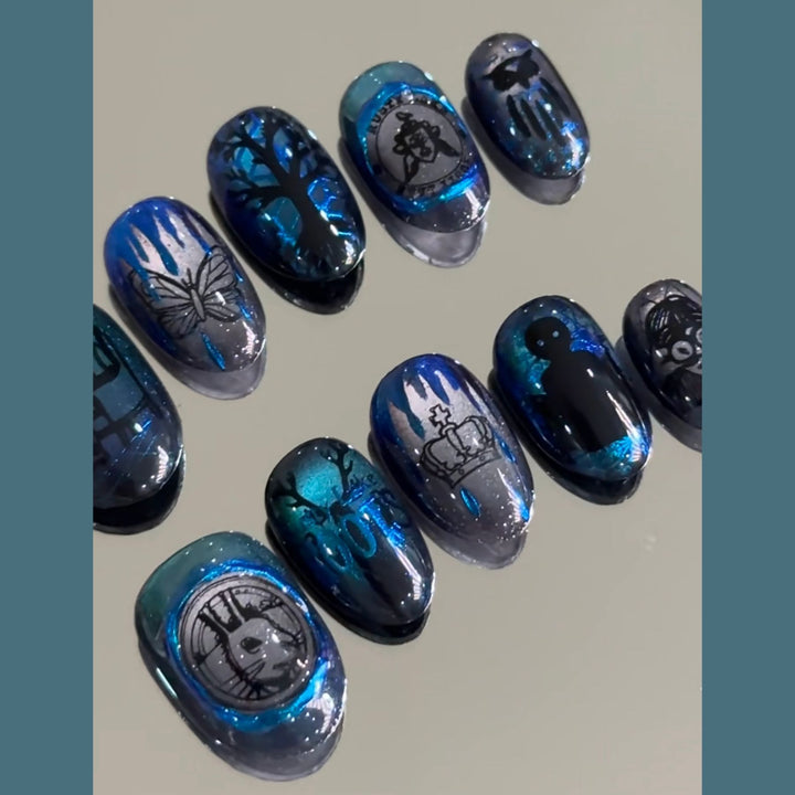 Artistic Ombre Glitter Nail Art Set Kalsten