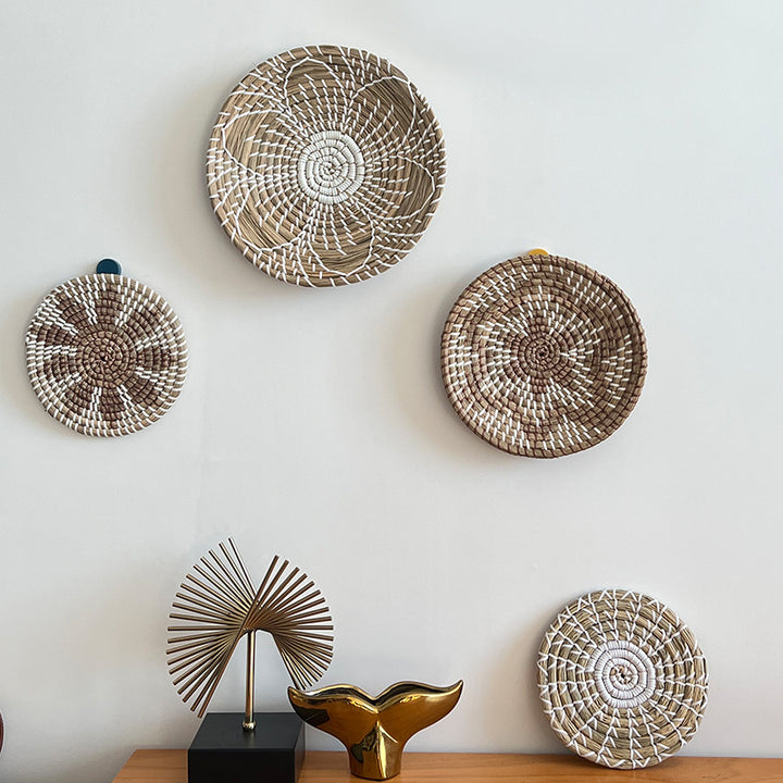 Handcrafted coaster made of natural fiber Kalsten