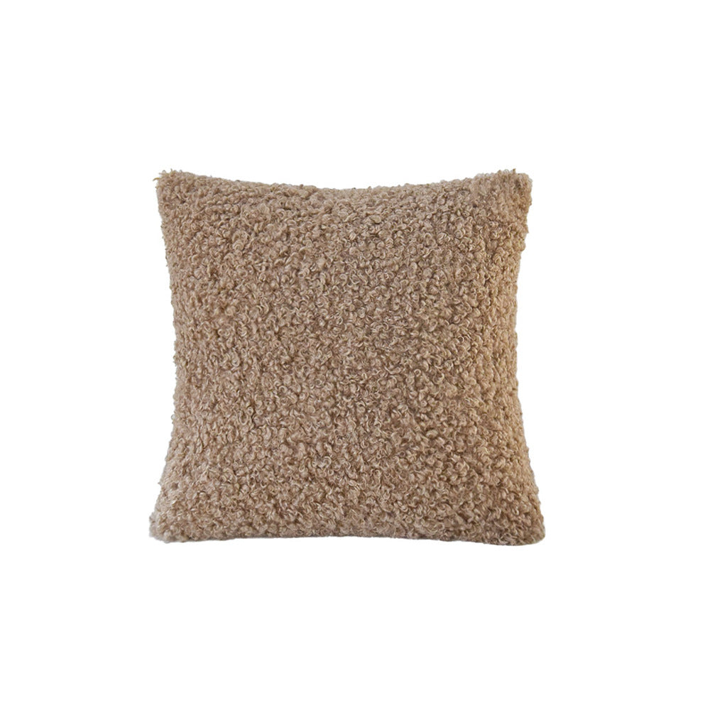 Cuddle cushion in teddy/bouclè look with soft filling Kalsten
