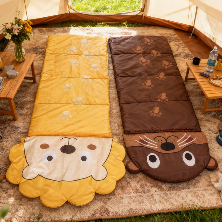Children's sleeping bag with animal design Kalsten