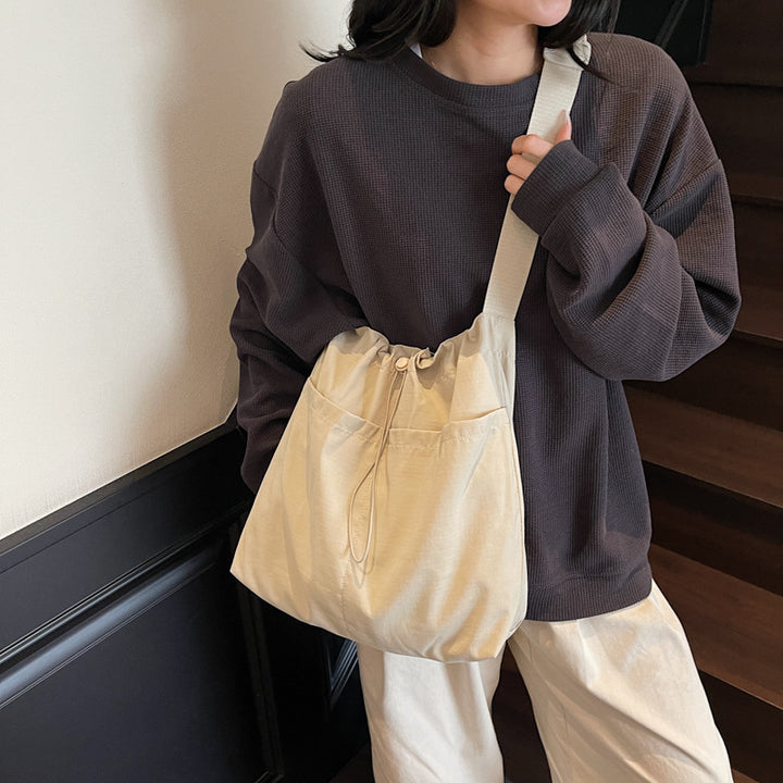 Adjustable Drawstring Shoulder Bag Kalsten
