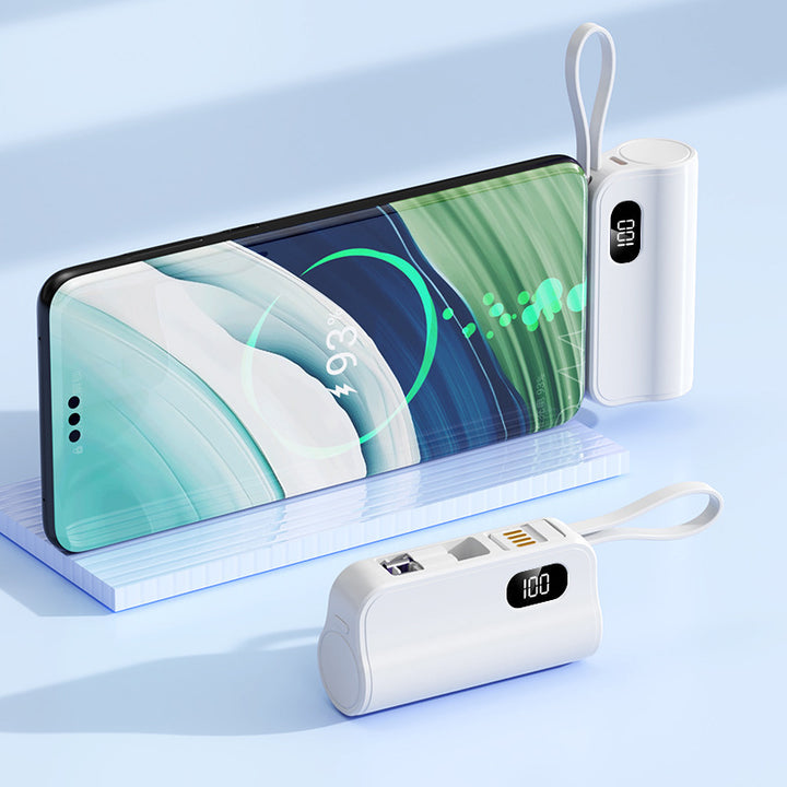 Mini Power bank with fast charging connection and versatile functions Kalsten