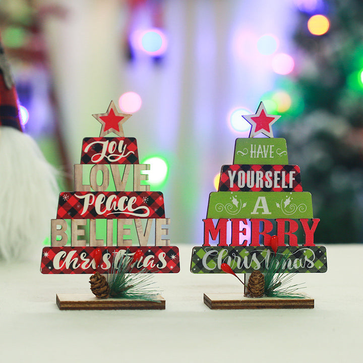 Decorative Christmas tree table item Kalsten