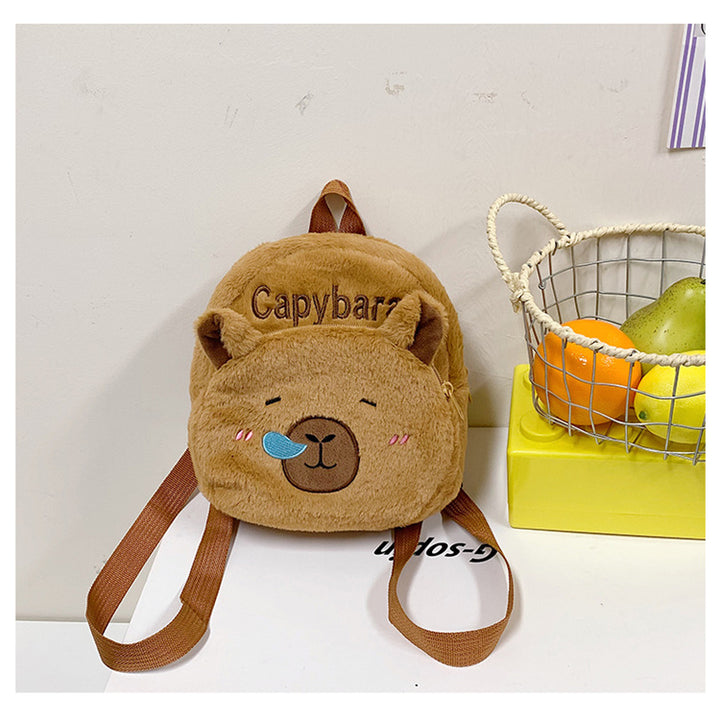 Plush Backpack in Capybara Design Kalsten 1785466535