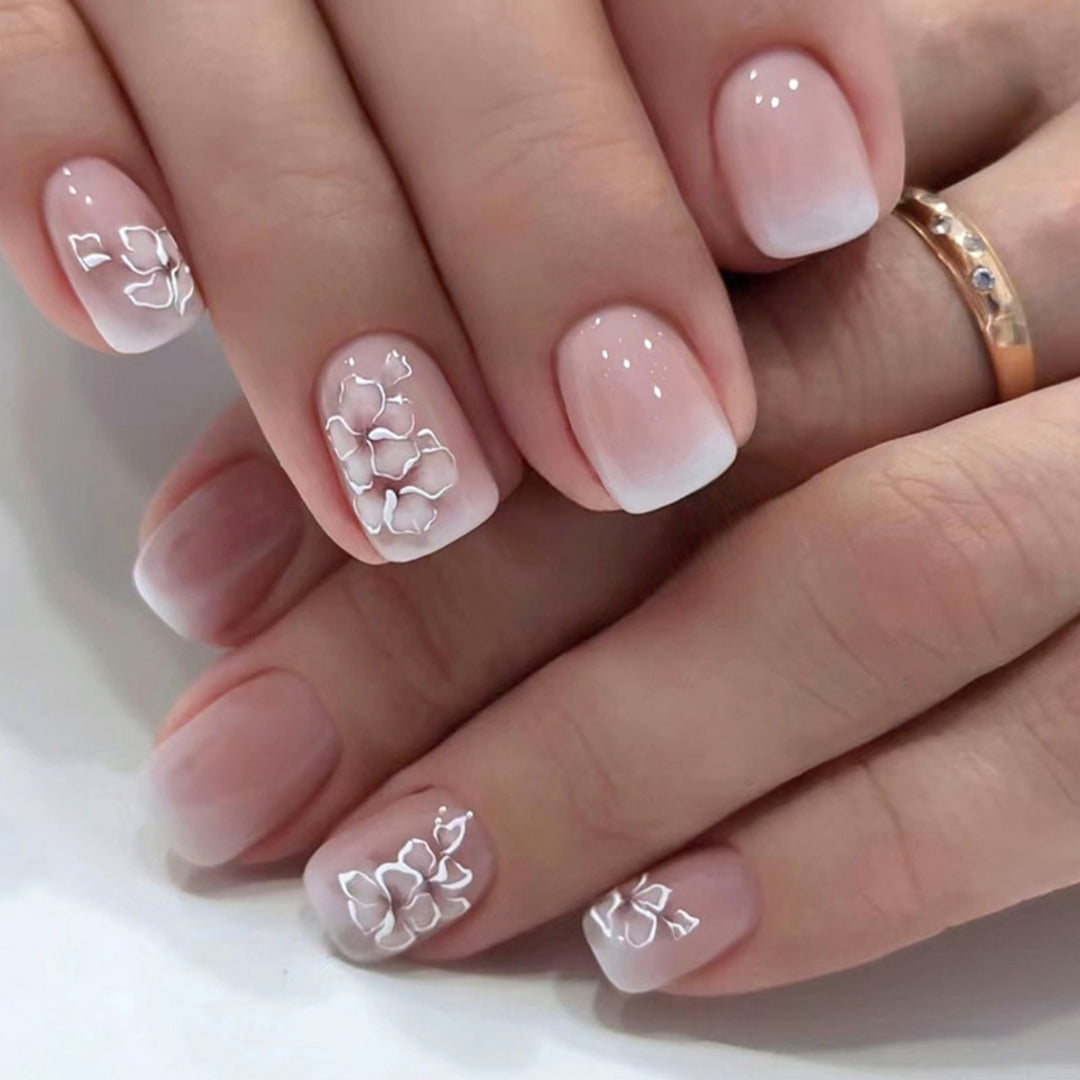 Floral Lace Nail Art Kalsten