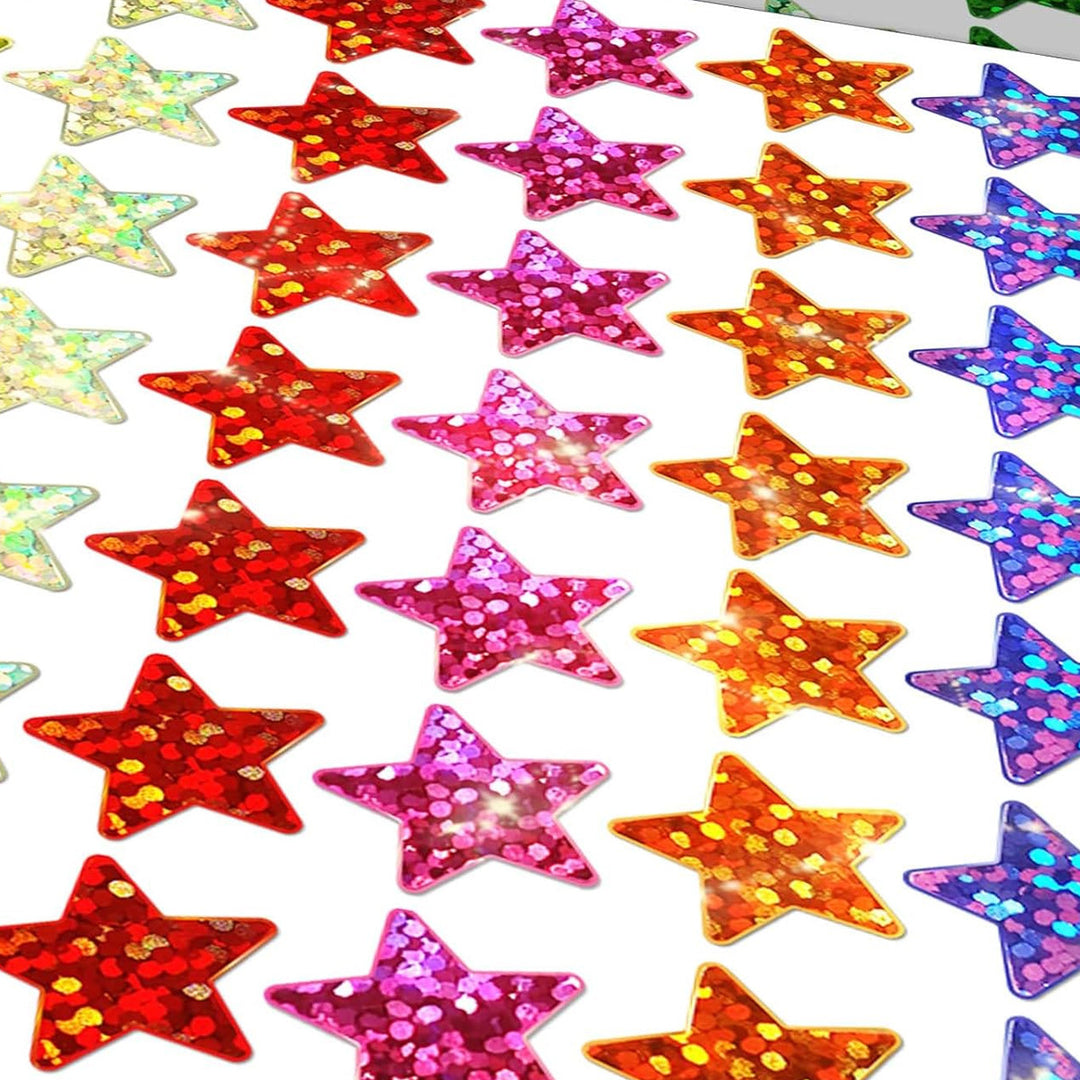 Glittery Star Decorative Stickers Kalsten