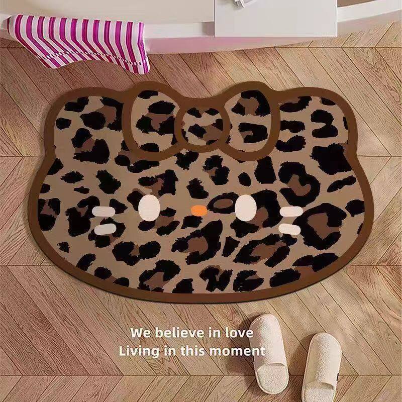 Hello Kitty Themed Plush Bath Mat