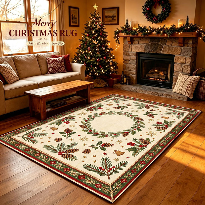 Christmas-Themed Decorative Area Rug Kalsten