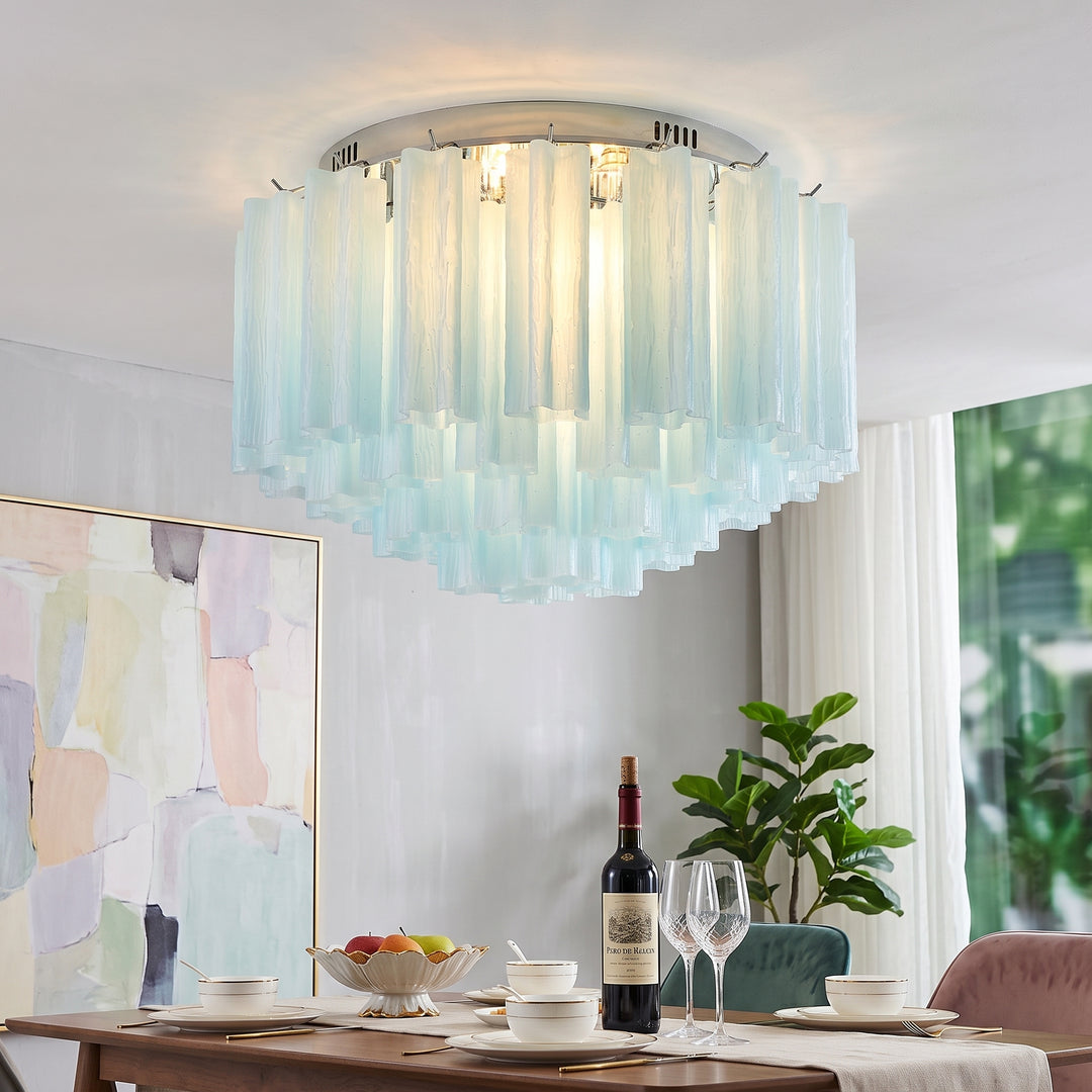 Elegant Glass Ceiling Pendant Light