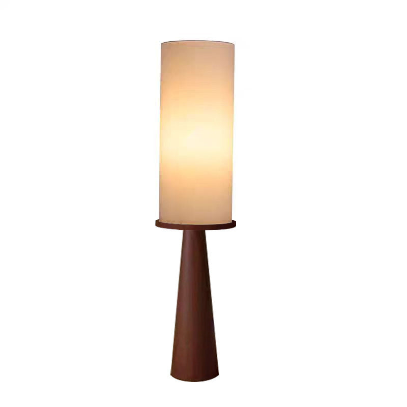 Modern Minimalist Floor Lamp with Integrated Side Table