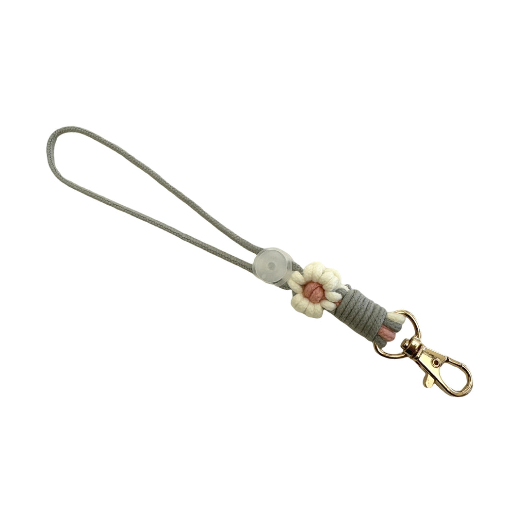 Floral Macrame Keychain Holder Kalsten