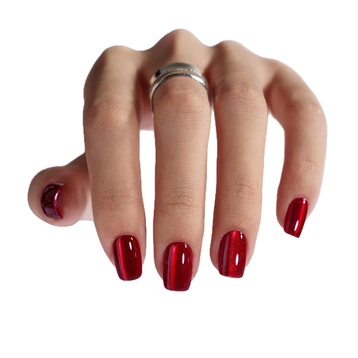 Glossy Gel Press-On Nail Set Kalsten