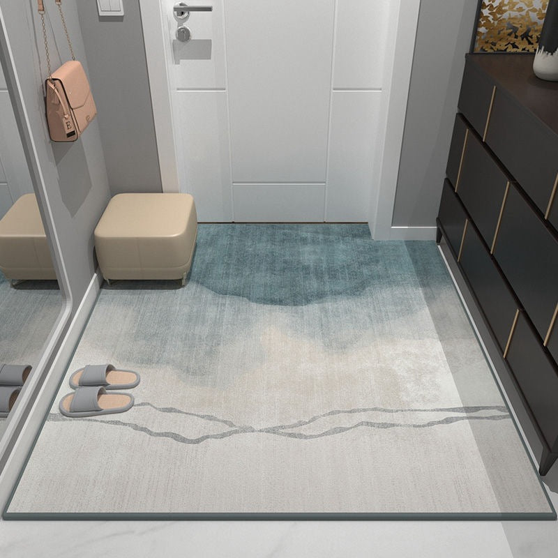 Abstract Shaped Floor Mat for Indoor Home Decor