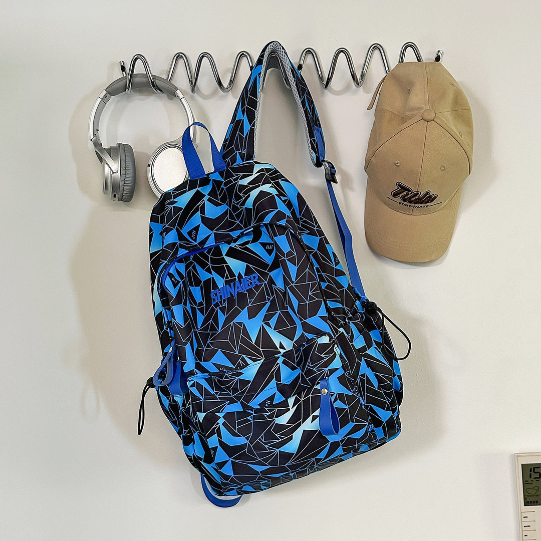 Geometric Pattern Casual Backpack Kalsten