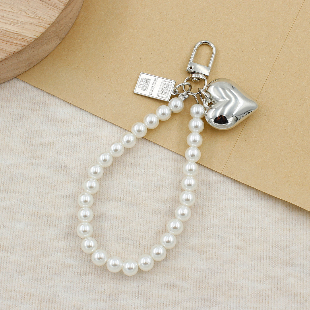 Elegant Pearl Beaded Keychain Kalsten