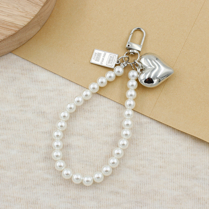 Elegant Pearl Beaded Keychain Kalsten