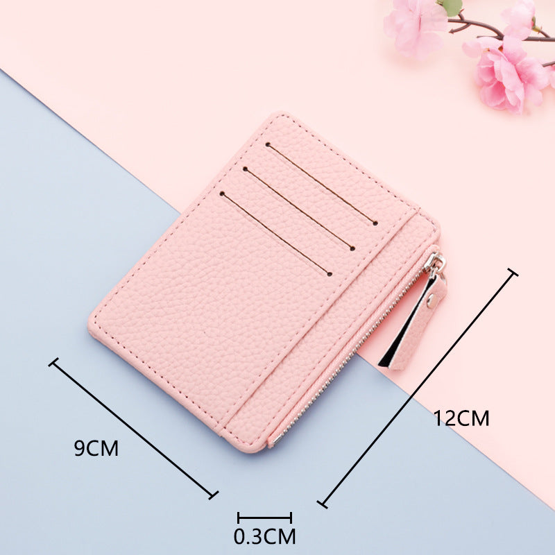 Zippered Cardholder Wallet
