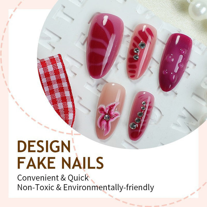 Glossy Nail Enhancement Set Kalsten