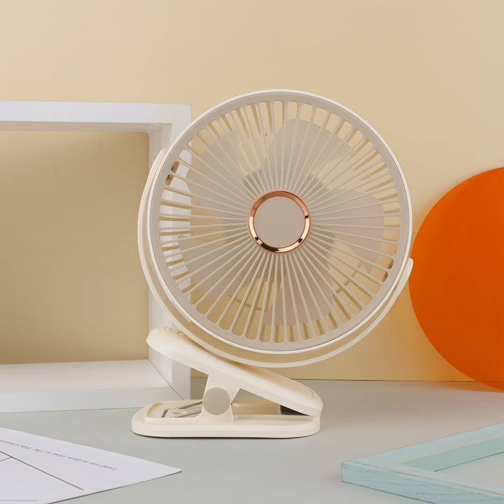 Women Portable Table Fan with Adjustable Head and Quiet Operating Noise Kalsten