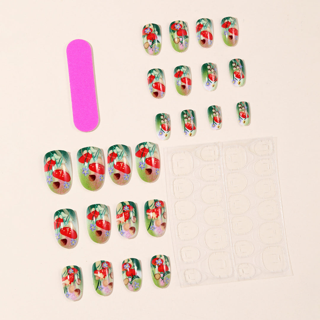 Floral Garden 3D Nail Art Extensions Kalsten
