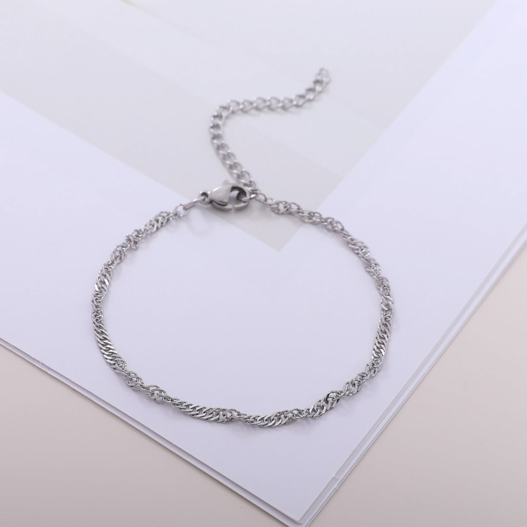 Textured Twisted Chain Bracelet Kalsten