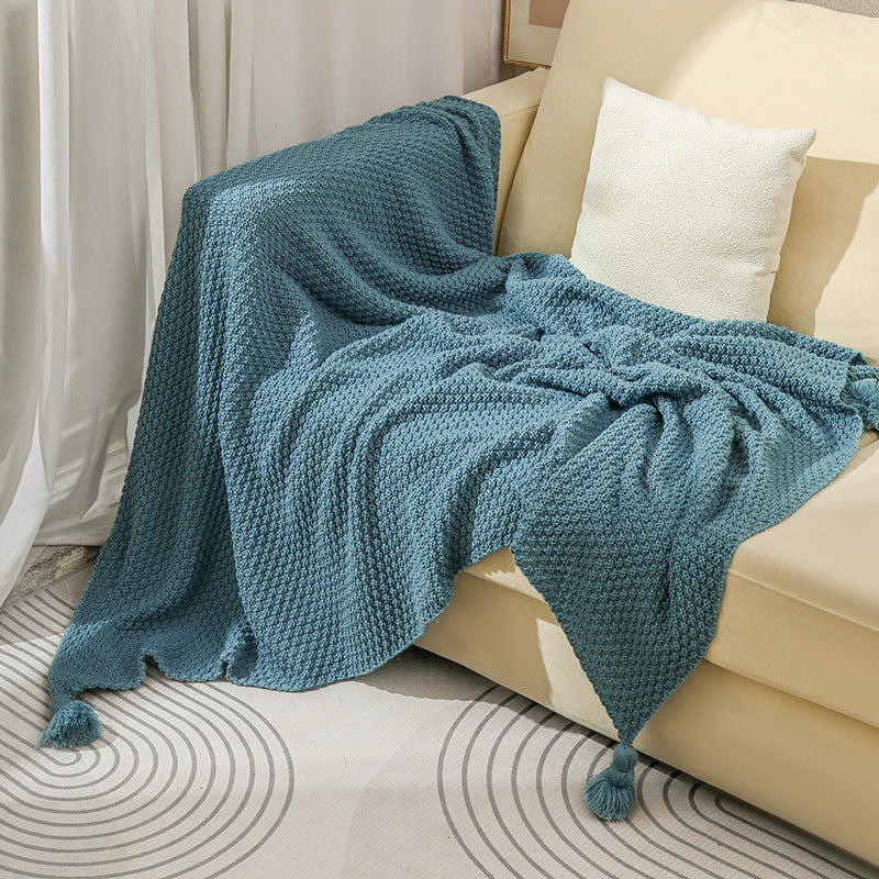 Textured Decorative Throw Blanket
