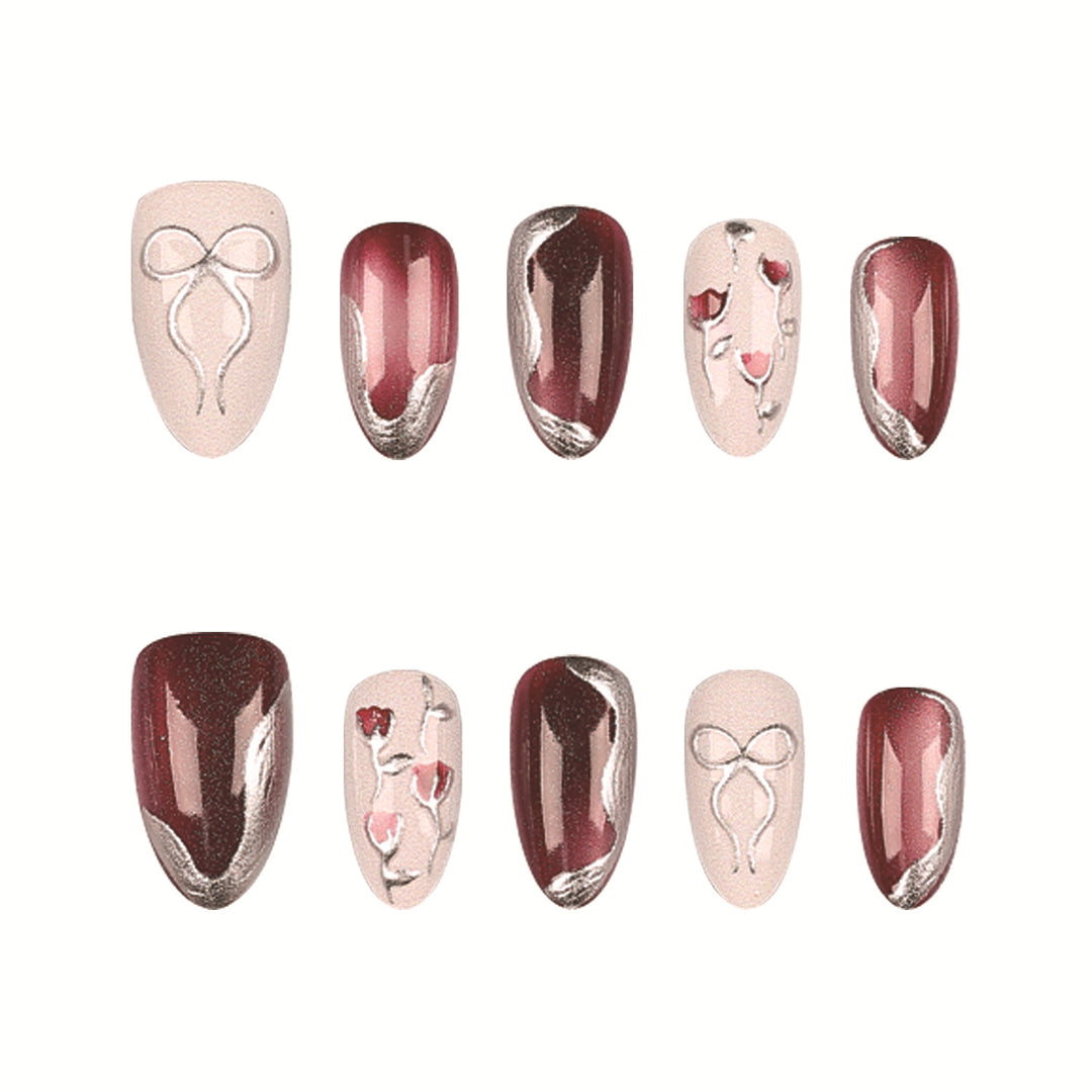 Elegant Press-On Nail Tips Kit