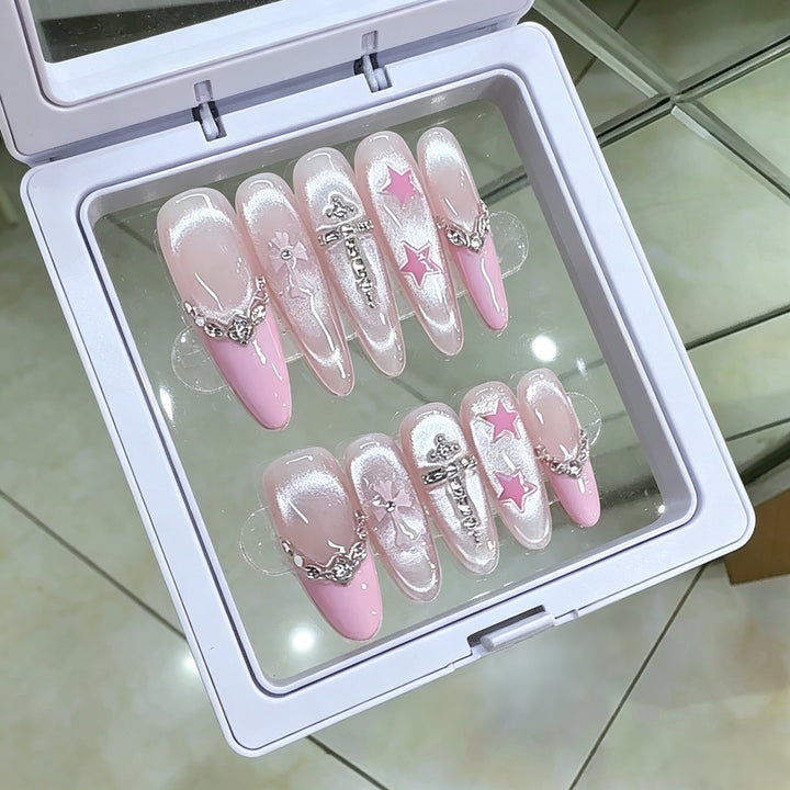Decorative Press-On Nail Art Set Kalsten