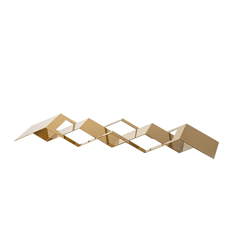 Artistic Geometric Metal Sculpture
