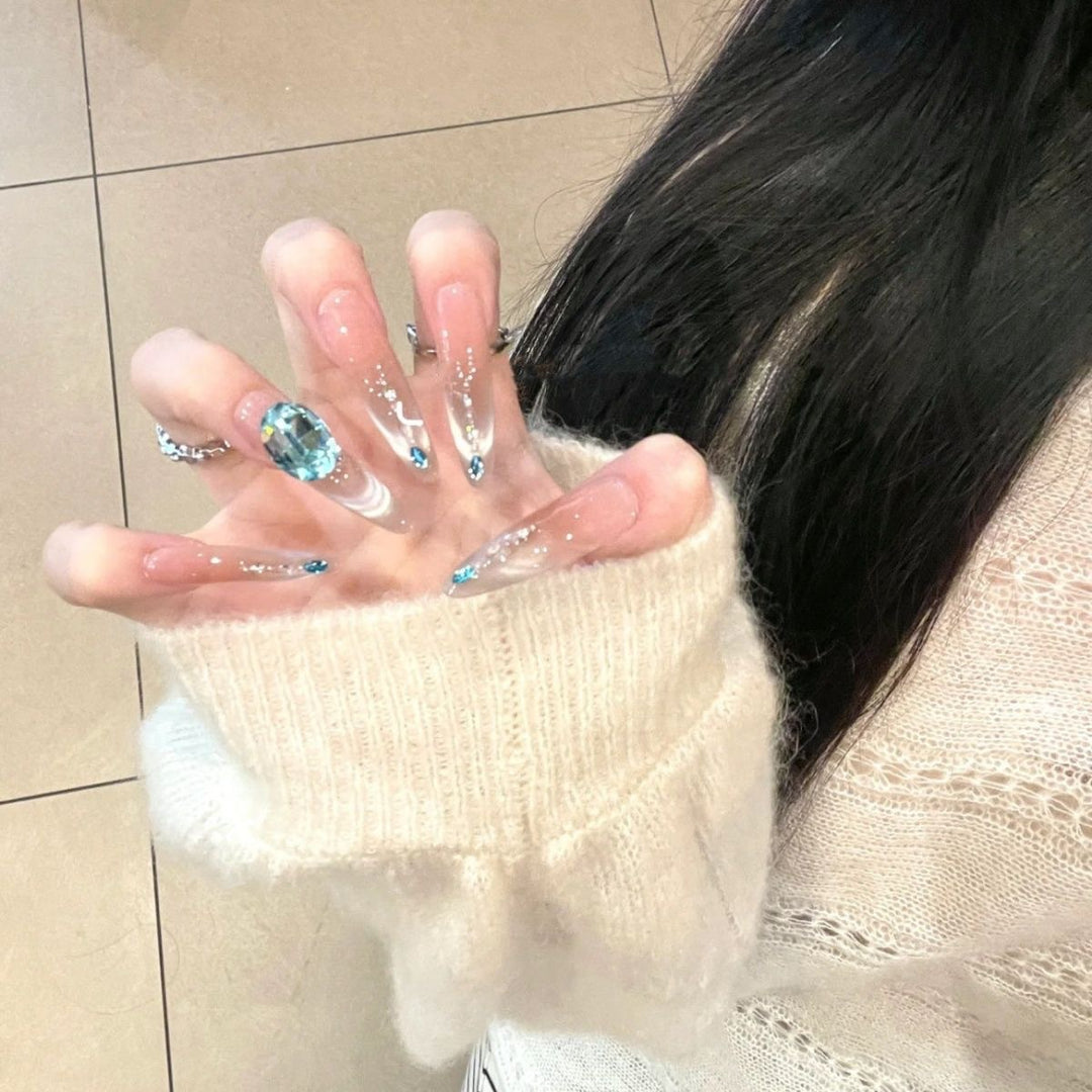 Stylish Stiletto Press-On Nail Extensions Kalsten