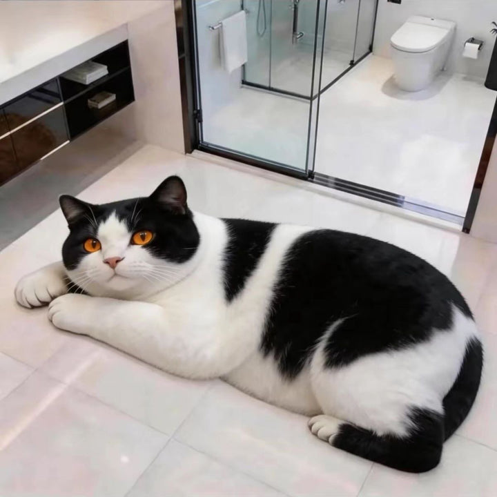 Cute Dog Shaped Bath Mat