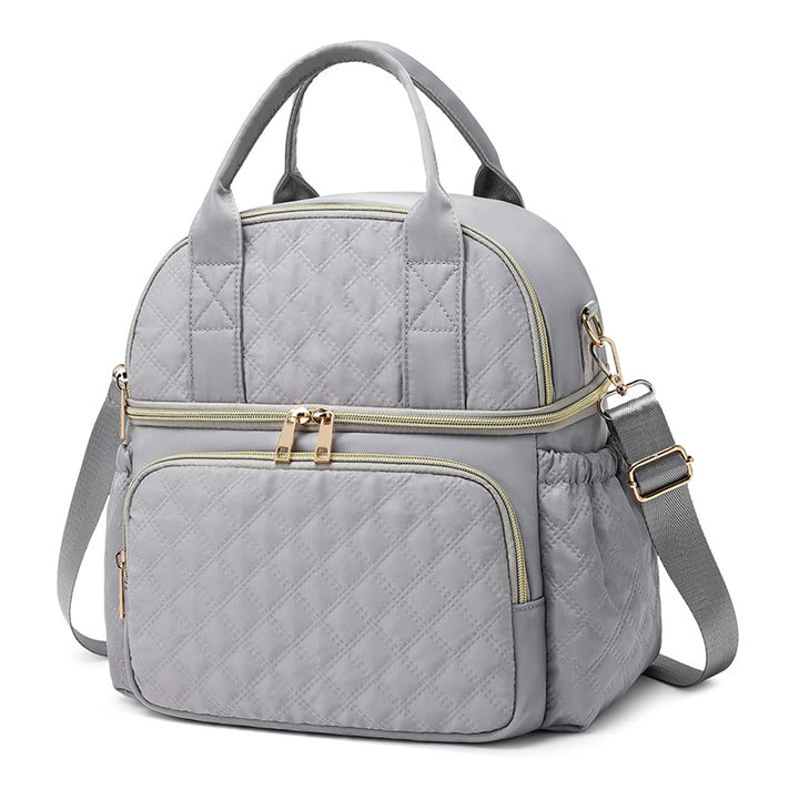 Elegant and Spacious Quilted Shoulder Bag Kalsten