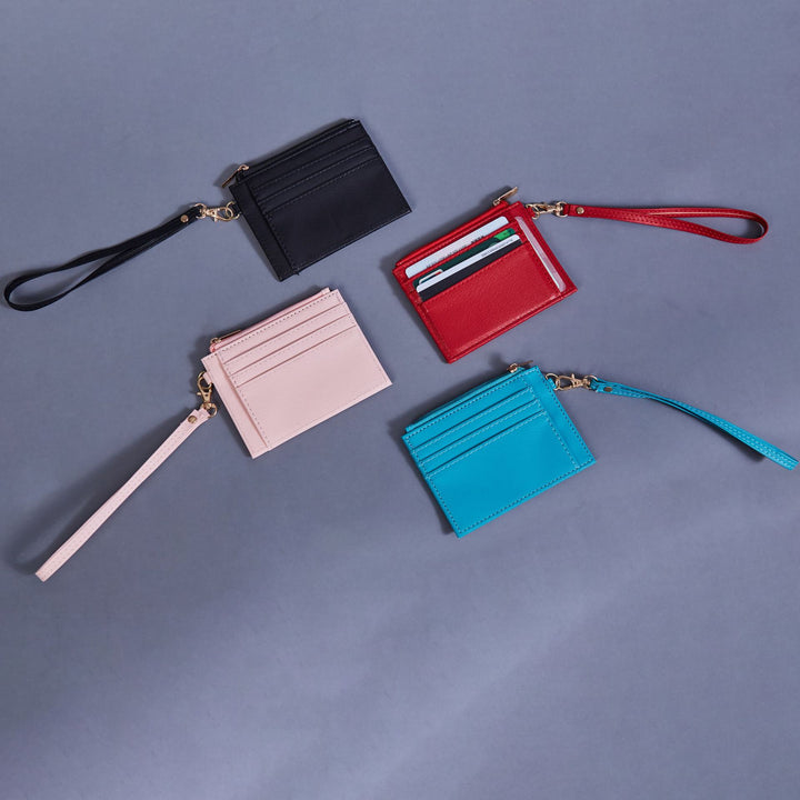 RFID-Protected Leather Cardholder