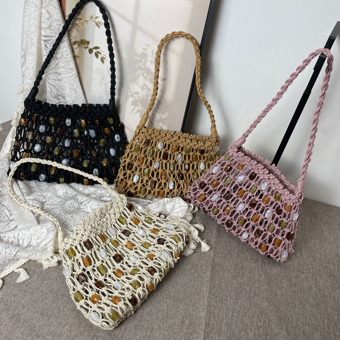 Hand-knotted fashion bag Kalsten