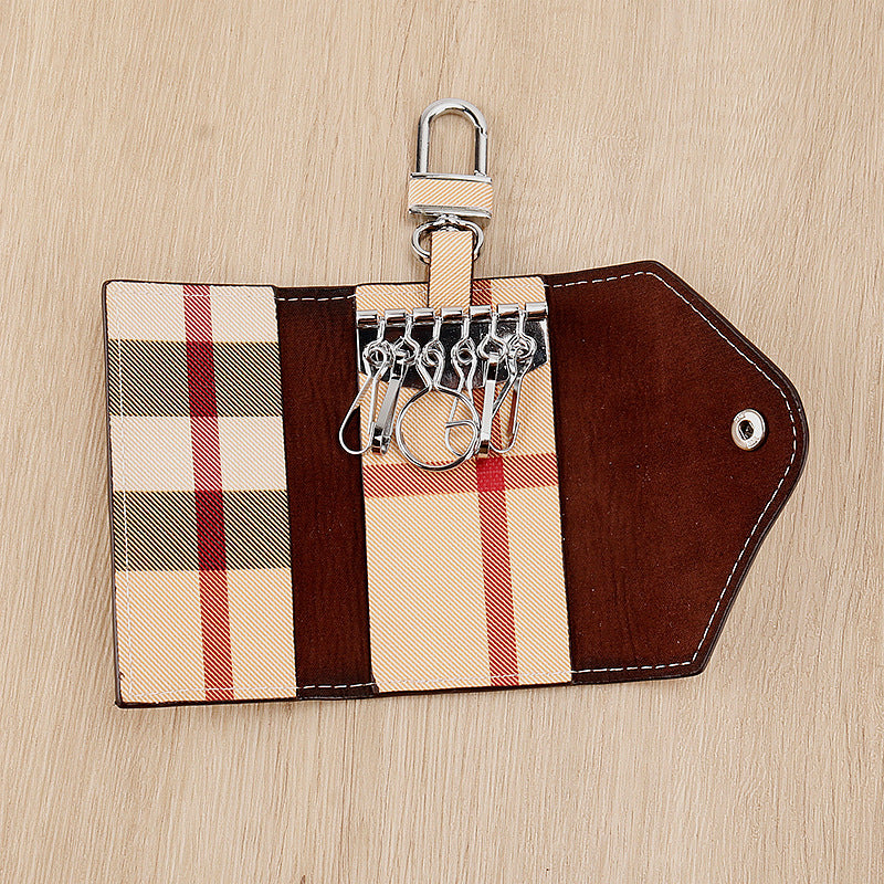 Elegant Plaid Pattern Card Case kalsten