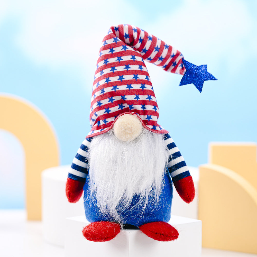 Festive Plush Gnome Figurine Kalsten