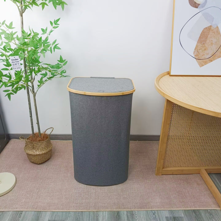 Modern laundry basket with removable lid Kalsten