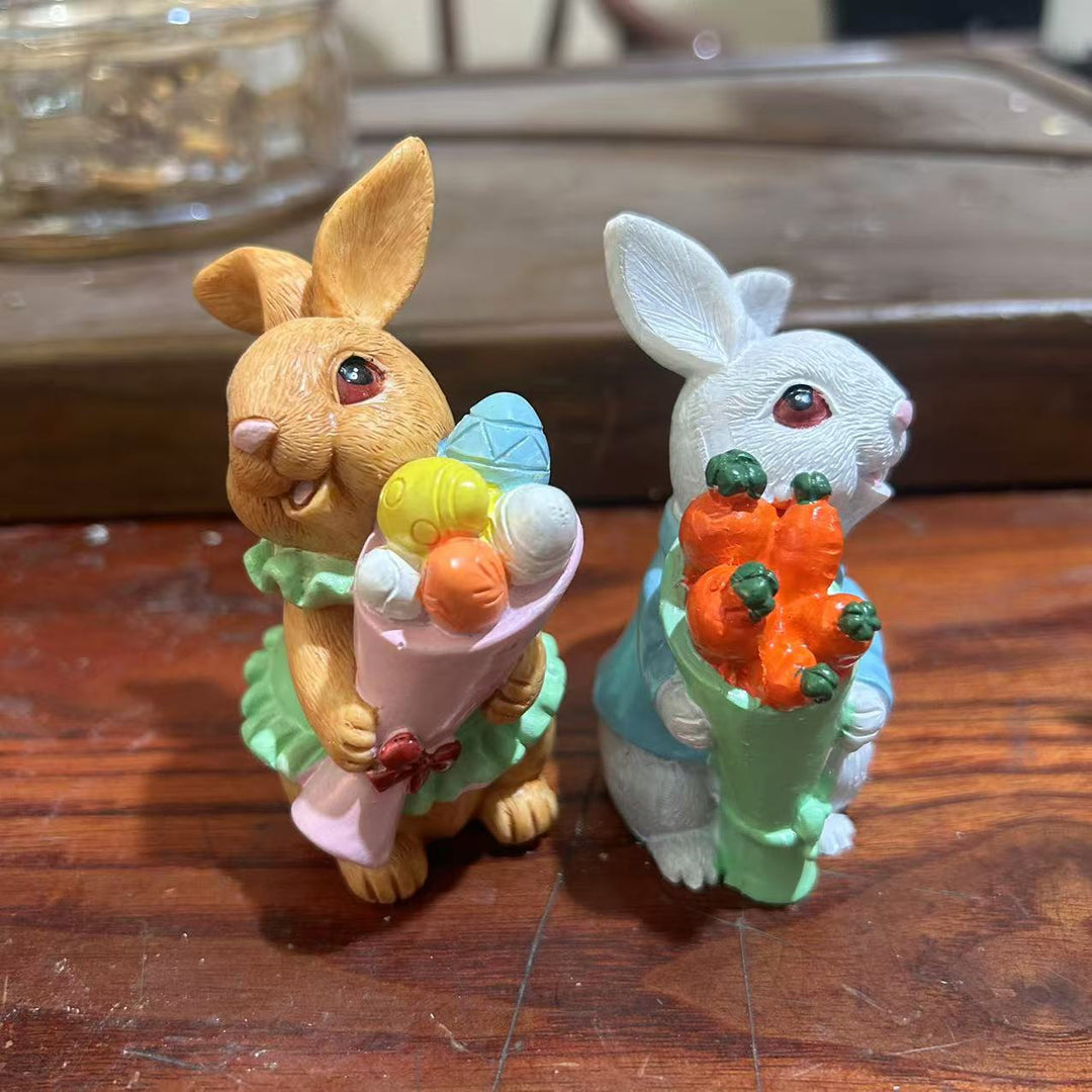 Decorative Easter Bunny Figurine Kalsten