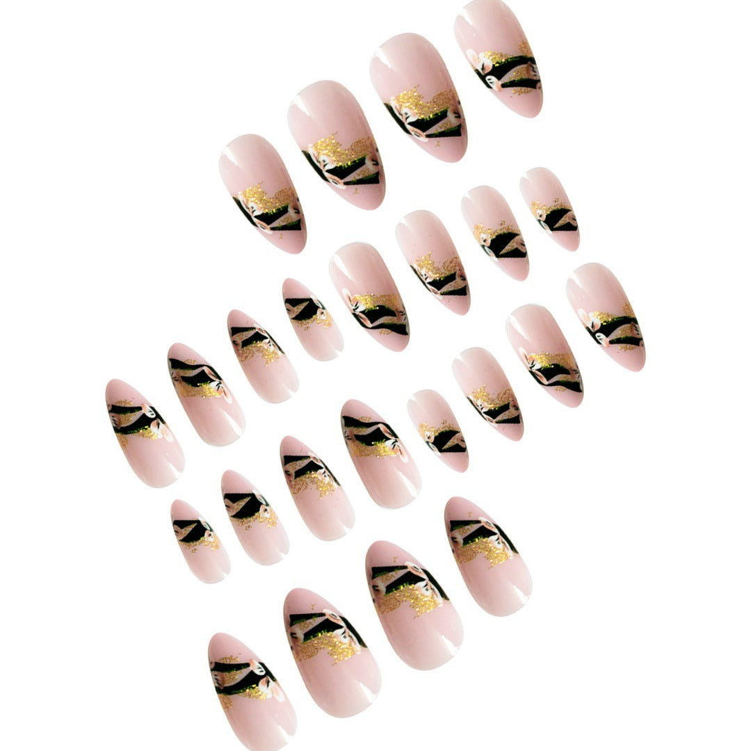 Elegant Floral Nail Art Extensions Kalsten 1787913882