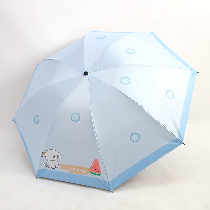 Ladies Folding Umbrella with Cute Design Kalsten