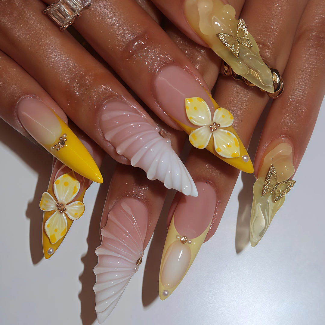 Artistic Butterfly Nail Art Set Kalsten