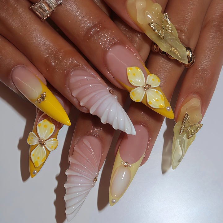 Artistic Butterfly Nail Art Set Kalsten