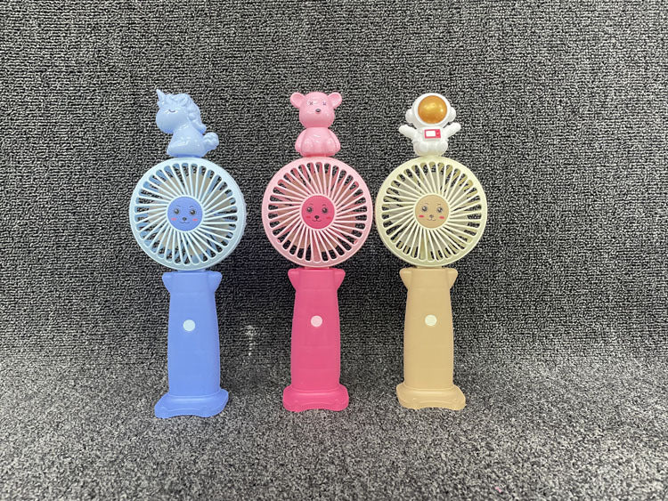 Unisex Portable Mini Hand Fan with Animal Figures Kalsten