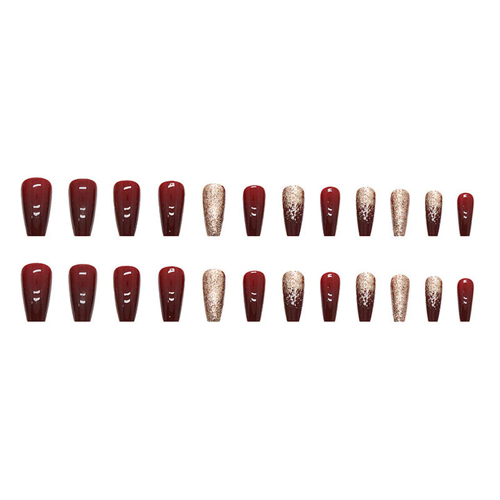Elegant Glittering Nail Art Design Kalsten