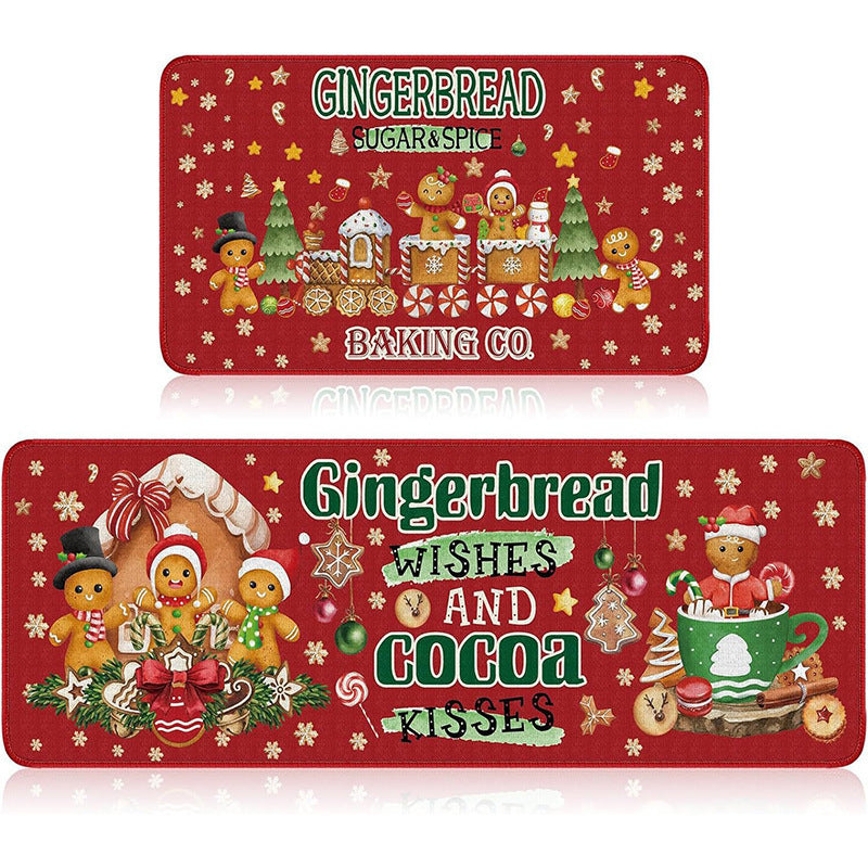Festive Holiday Themed Doormat Kalsten