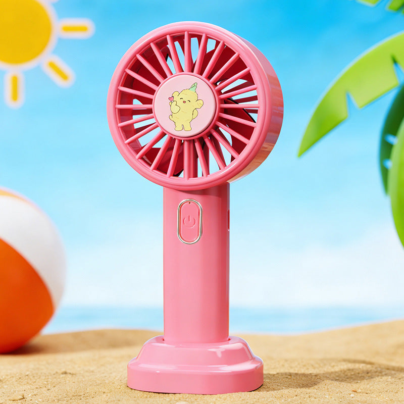 Women's Portable Handheld Fan with Ergonomic Design Kalsten