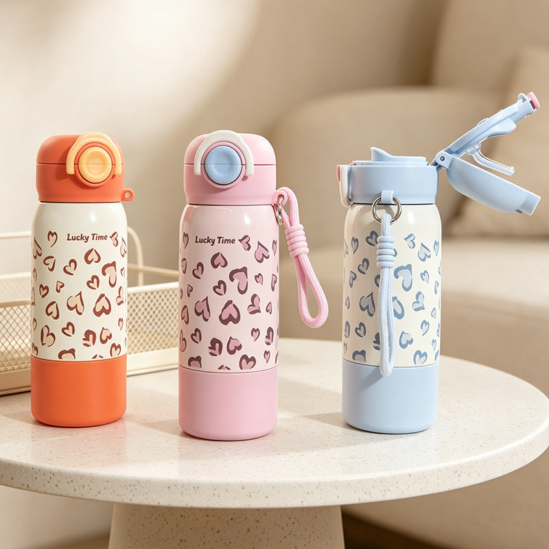 Insulated drinking bottle with practical carry handle Kalsten