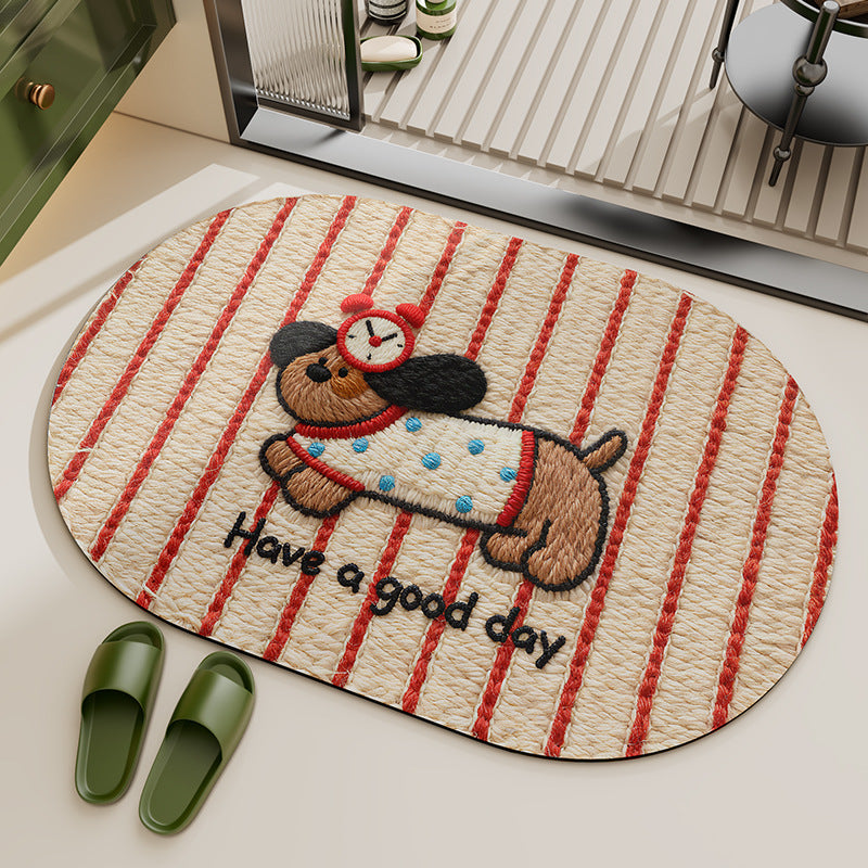 Cartoon-Themed Area Rug