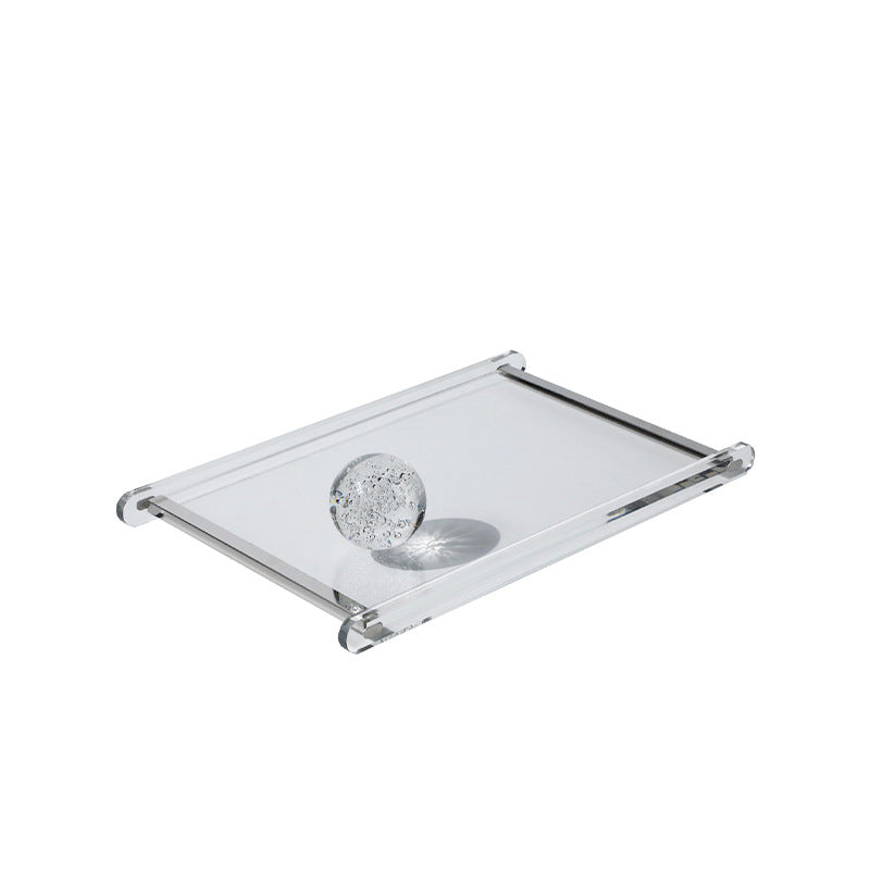 Elegant Acrylic Serving Tray